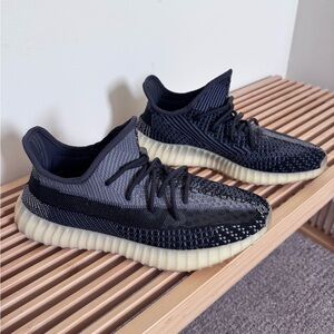 Adidas Yeezy Stylish Black & Gray Sneakers Mens US Size 10.5 - great condition!